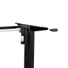 Podnož stolov s výškovým nastavením OfficeTech 1, čierna