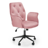 Kancelárske kreslo Accetto, ružová