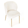 Jedálenská stolička Ethel, krémová