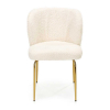Jedálenská stolička Ethel, krémová