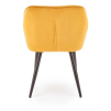 Jedálenská stolička Lain, žltá