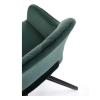 Jedálenská stolička Eloise, tmavo zelená