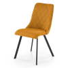 Jedálenská stolička June, žltá