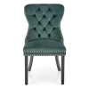 Jedálenská stolička Cursi, tmavo zelená