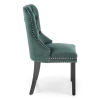 Jedálenská stolička Cursi, tmavo zelená