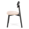 Jedálenská stolička Hope, béžová / čierna