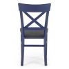 Jedálenská stolička Rebecca, čierna / modrá