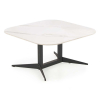 Konferenčný stolík Rowan B, mramor / čierna