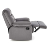 Polohovacie kreslo Josh, sivá