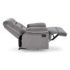 Polohovacie kreslo Josh, sivá