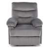 Polohovacie kreslo Josh, sivá