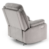 Polohovacie kreslo Brad, sivá