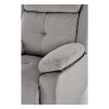 Polohovacie kreslo Brad, sivá