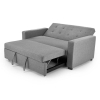 Rozkladacia pohovka Ace, dvojsedák, sivá