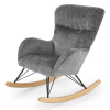 Hojdacie kreslo Isaac, sivá