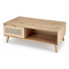 Konferenčný stolík Rustico, dub artisan