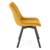 Jedálenská stolička Oleg, žltá