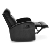 Polohovacie kreslo Wonder, čierna