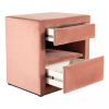 Nočný stolík Mullido III, ružová