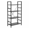 Regál Minto, 4 police, čierna
