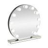 Stolové zrkadlo Broadway, strieborná
