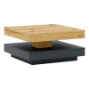 Konferenčný stolík Peoria, dub artisan / antracit