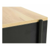 Konferenčný stolík Senago B, dub / čierna