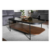 Konferenčný stolík Teramo A, hnedá / orech