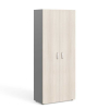 Vysoká skriňa Manager 79,9 x 42,2 x 196,5 cm, agát svetlý / sivá