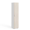 Vysoká skriňa Manager 39,9 x 42,2 x 196,5 cm, pravá, agát svetlý / biela