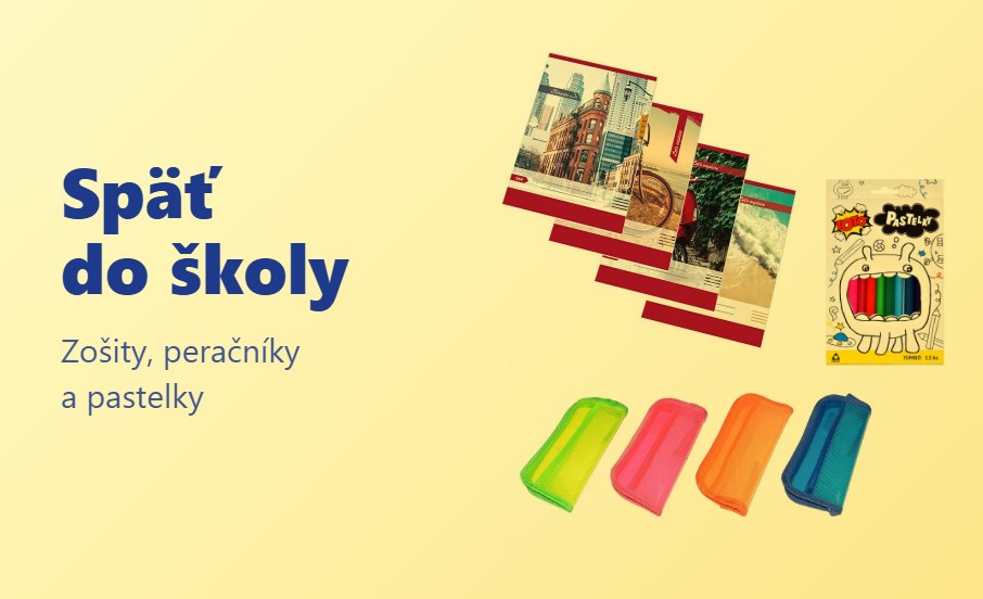 Späť do školy – zošity, peračníky a pastelky