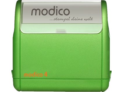 Modico 4 zelené teleso pečiatky
