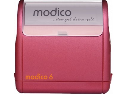 Modico 6 červené teleso pečiatky