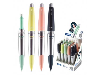 Mikroceruzka / Pentelka MILAN Capsule Silver HB 0,5 mm - mix far