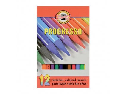 Pastelky KOH-I-NOOR Progresso, sada 12 ks