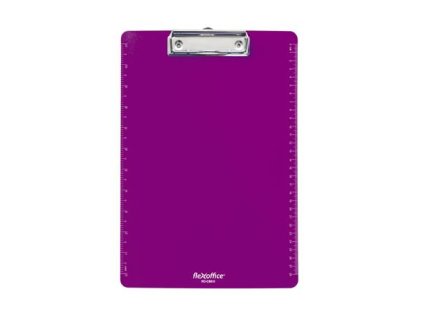 Podložka na písanie, A4, FLEXOFFICE "FO-CB011", fialová