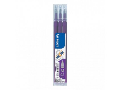 Náplň gumovacia PILOT Frixion 0,7 mm/3 ks - fialová