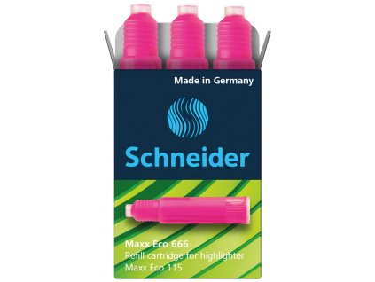Bombičky Schneider Maxx Eco 666 Cartridge - ružové
