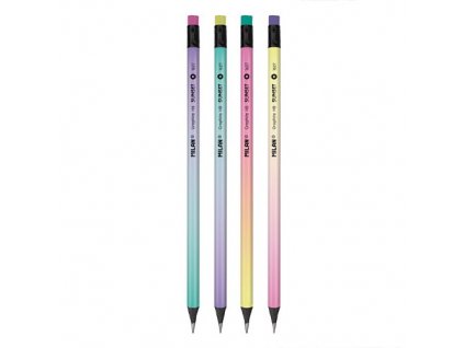 Ceruzka grafitová MILAN HB s gumou Sunset