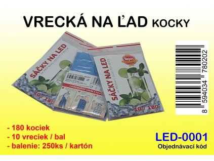 VRECKÁ NA ĽADOVÉ KOCKY