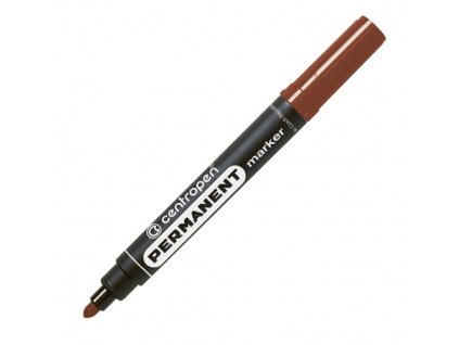 Popisovač CENTROPEN 8566 - hnedý