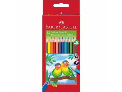 Pastelky ECO Triangular standard set 12 farebné