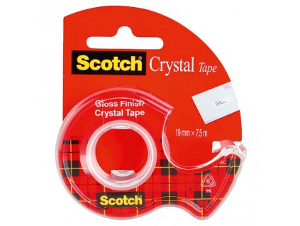 Lepiaca páska Scotch 600 19mmx7,5m s dispenzorom