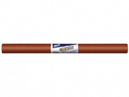 Krepový papier rolka 50x200cm hnedý tmavý