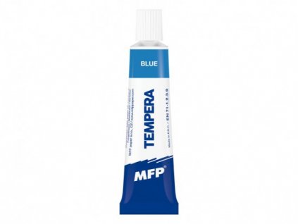 Farba temperová 12ml modrá