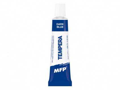 Farba temperová 12ml modrá tmavá