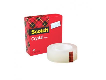 Lepiaca páska, 19 mm x 33 m, 3M SCOTCH "Crystal"