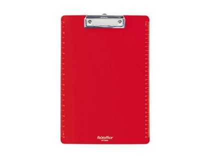 Podložka na písanie, A4, FLEXOFFICE "FO-CB011", červená