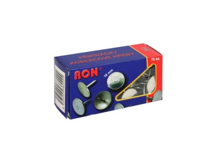 Pripináčiky kobercové RON 202, 16 mm, 75 ks