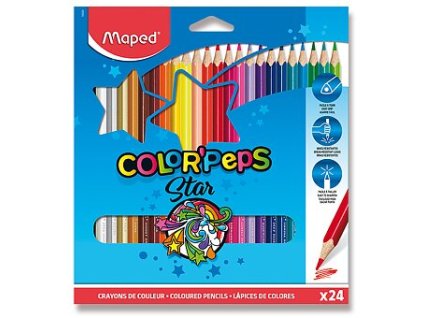 Maped Color'Peps - pastelky - 24 ks